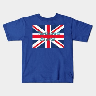 Travel Around the World - United Kingdom Kids T-Shirt